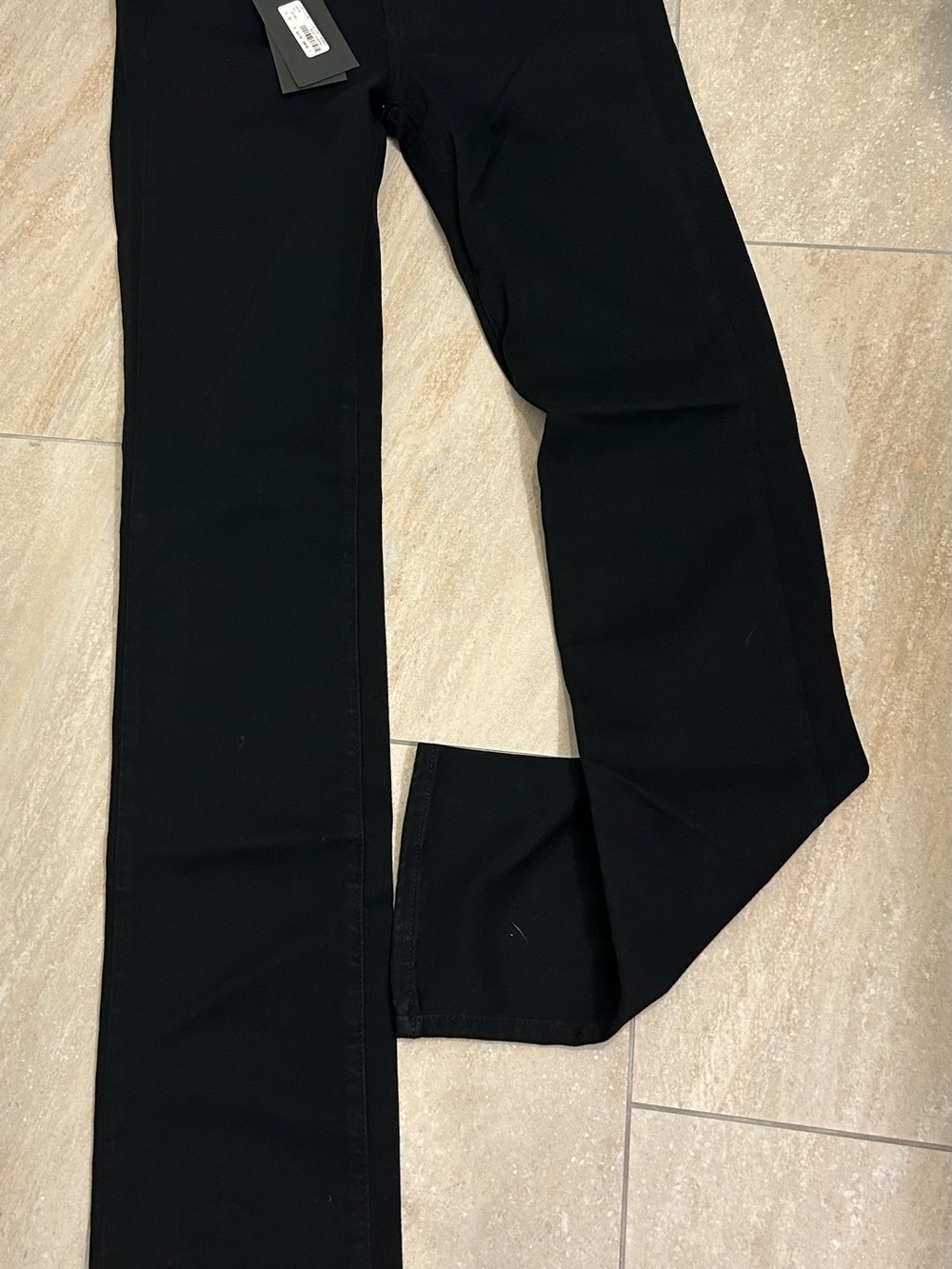PAIGE Black Straight Leg Women's Jeans